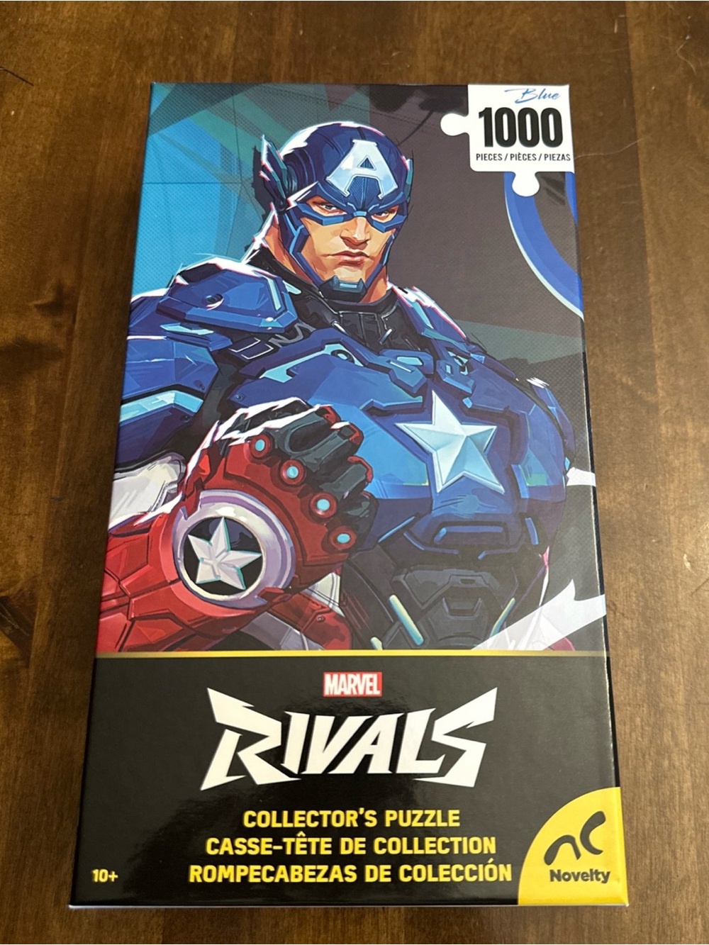 Marvel Rivals Captain America 1000 Pieces Puzzle New Sealed Bag Collectors